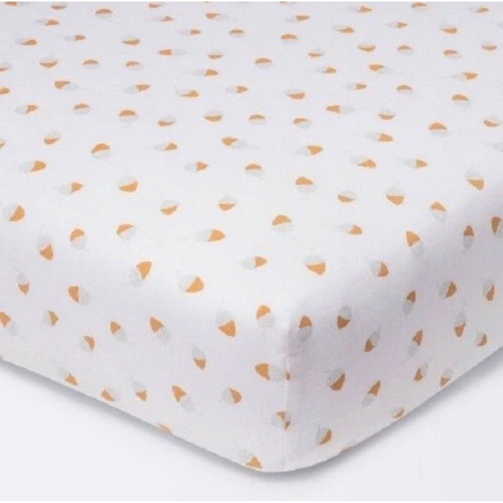 2pk Fitted Crib Sheet Acorns - Cloud Island - NEW
